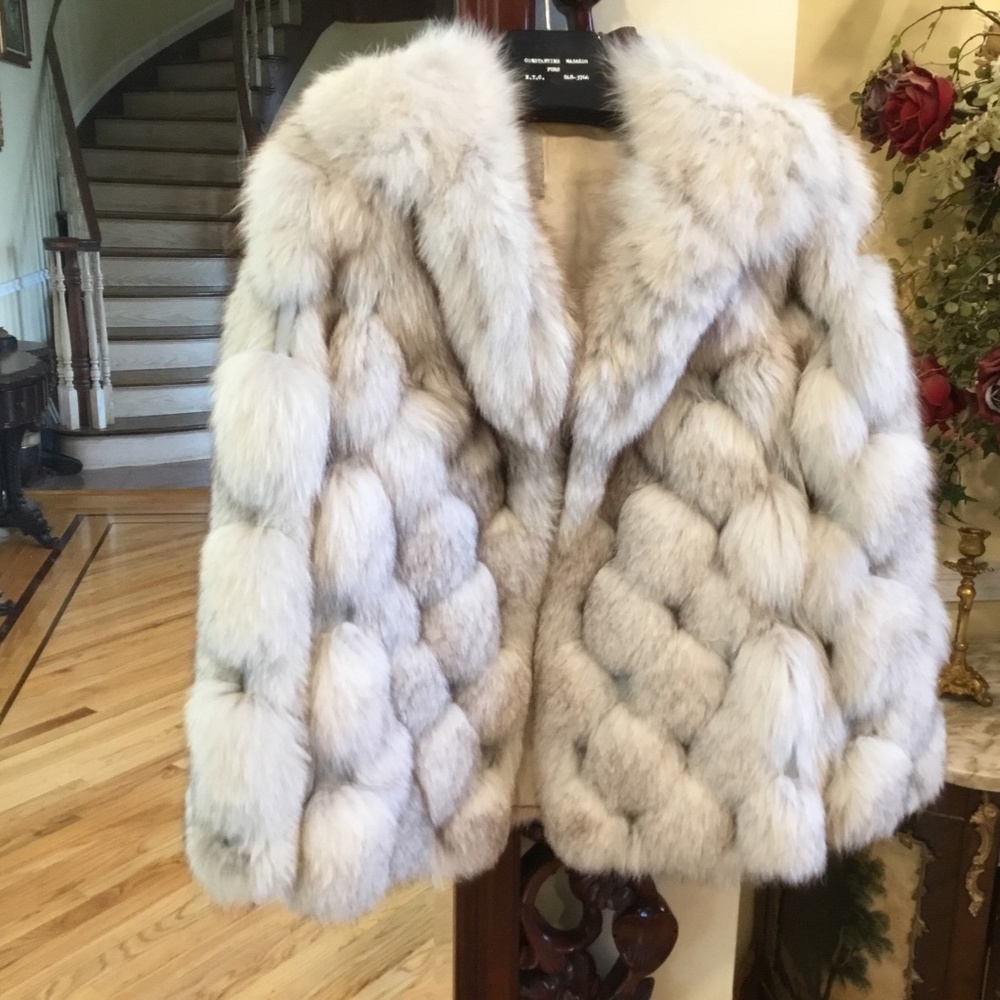 Silver Fox jacket Sz S preowned. - Picture 2 of 9